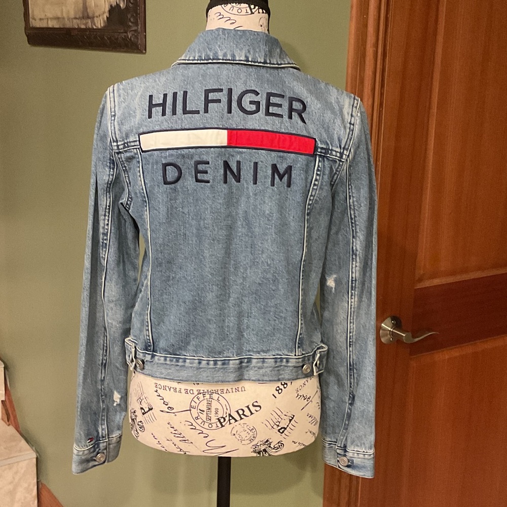 Tommy Hilfiger Light Blue Denim Jacket, Size S